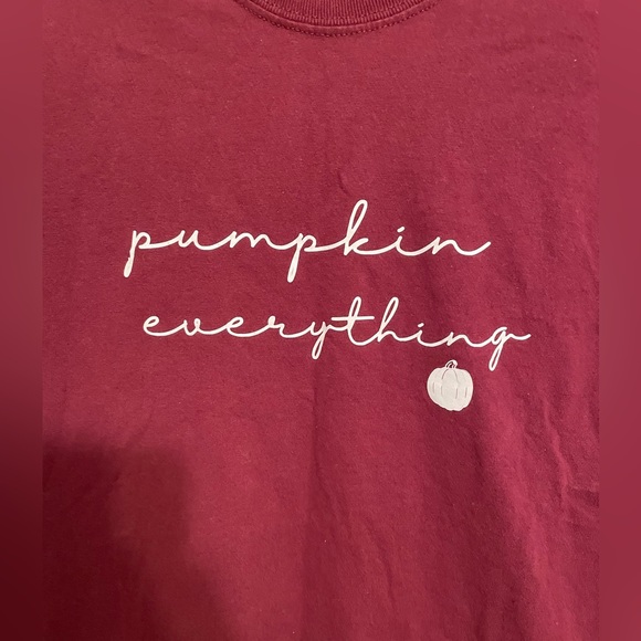 ‘Pumpkin Everything’ Fall T-Shirt. Women’s size medium. - Picture 2 of 4